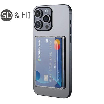 Magnetic Clear Wallet Card Holder